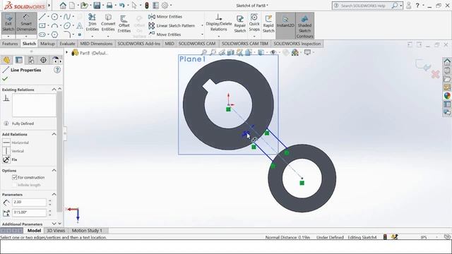 SOLIDWORKS 2020 | Exercise # 19