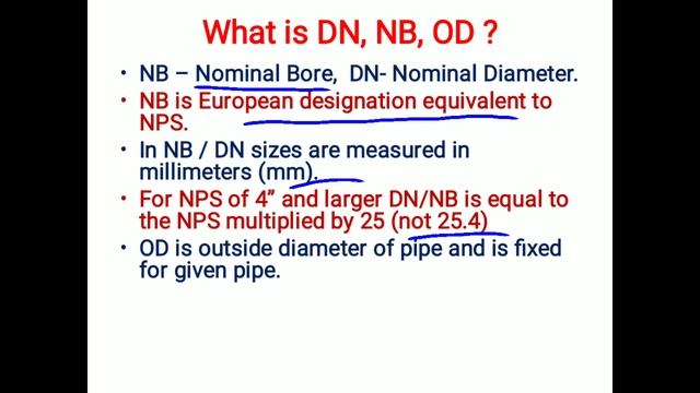 [Hindi] What is NPS, NB, OD of Pipe?, How to convert NPS to NB ?, Concept of pipe size. смотреть онлайн