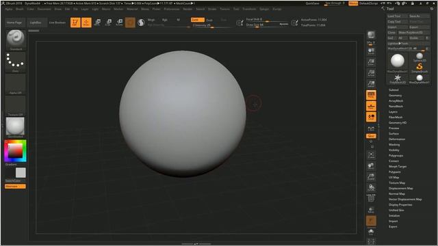 ZBrush Beginner Basics - Don't Make This Mistake Angle of View смотреть онлайн