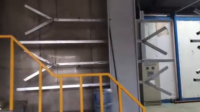 Линия порошковой покраски г Чэнду из Китая смотреть онлайн