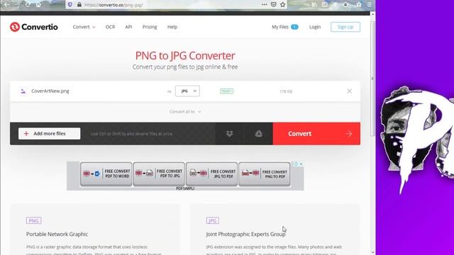 تبدیل Png به Jpg | با این سایت فایلاتون رو به هر فرمتی که میخواید تبدیل کنید