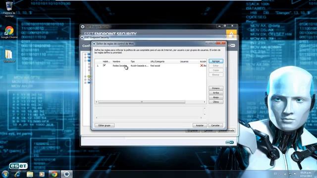 Bloqueo de paginas/URL´s por medio de Control Web ESET Endpoint Security 5.0 смотреть онлайн