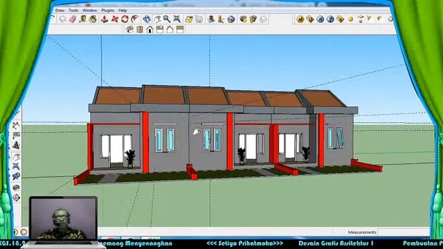 Membuat Pembatas Rumah pada Sketchup Kuliah Online Kuliah murah di Semarang смотреть онлайн