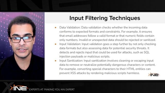 8 Introduction to Input Filtering смотреть онлайн