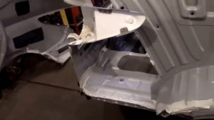 Кузовной ремонт. Замена крыла на Солярисе.