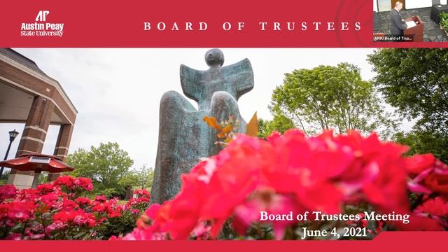APSU Board of Trustees Meeting - June 4, 2021 смотреть онлайн