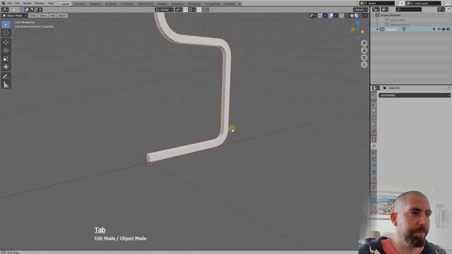 Blender 2.9 Chair Tutorial - Part 1- Navigating, Modeling, Using Modifiers смотреть онлайн