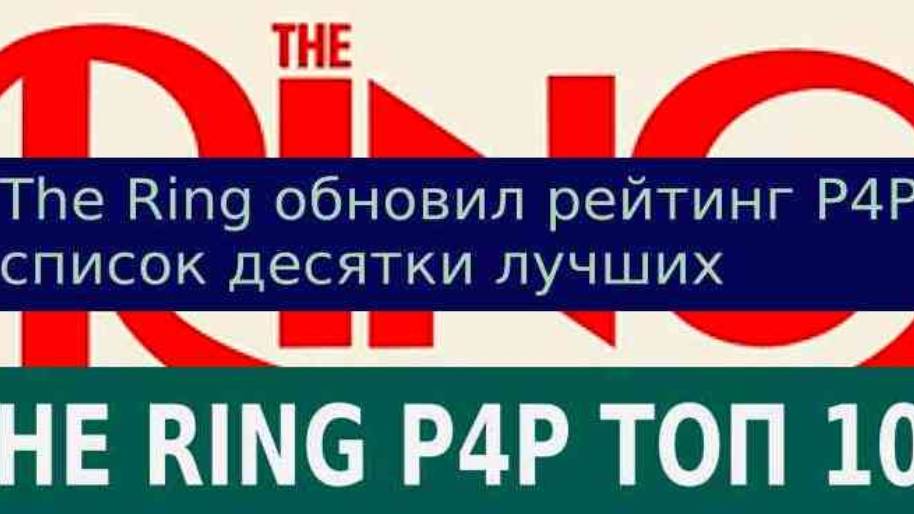 THE RING P4P ТОП 10 смотреть онлайн