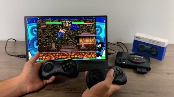 Sega Genesis Mini Wireless controllers by 8Bitdo  M30 2.4G Wireless Gamepad