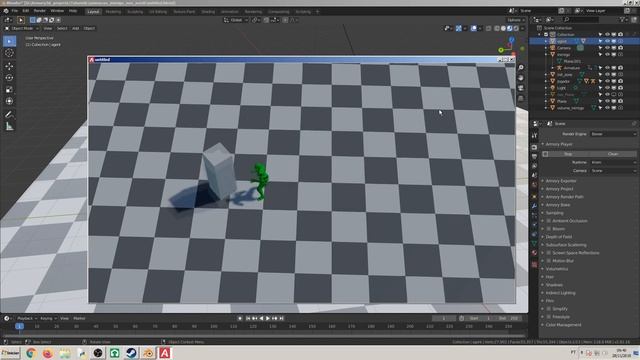 Tutorial Armory 3D - Condições das animações dos inimigos em relação as ações do jogador смотреть онлайн