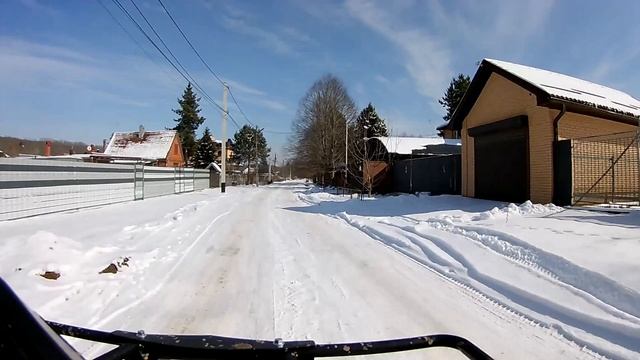 Kayo AU 150 по снегу и льду от первого лица смотреть онлайн