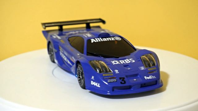 Kyosho Mini-Z McLaren F1 GTR Longtail Custom Blue смотреть онлайн