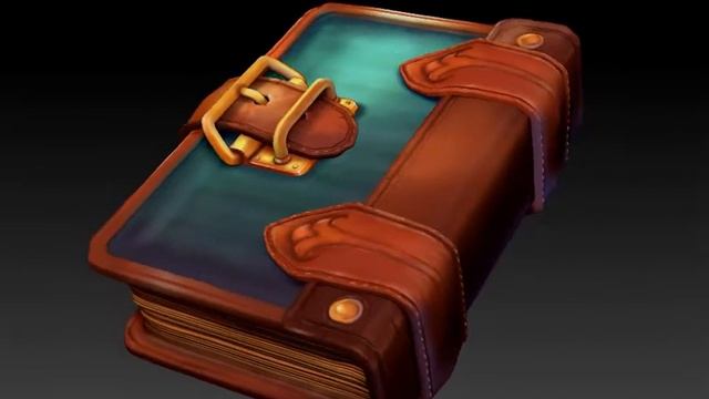 ZBrush 2nd Try : Old Leather Book (TurnTable) смотреть онлайн