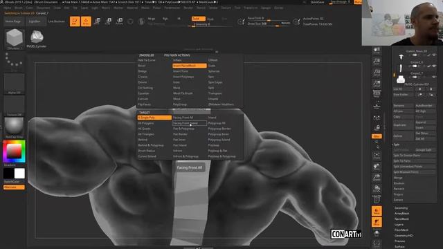 Como usar Nanomesh no Zbrush смотреть онлайн