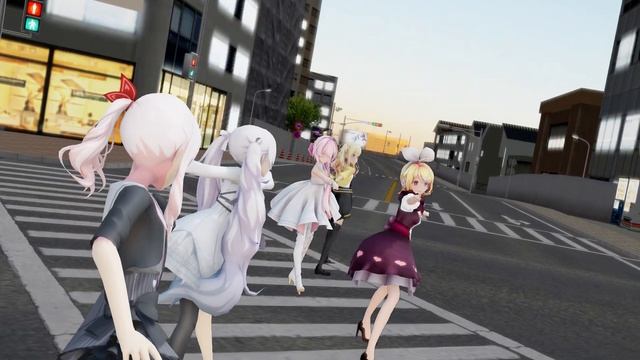 [Project sekai MMD] - 5人 sweet magic смотреть онлайн