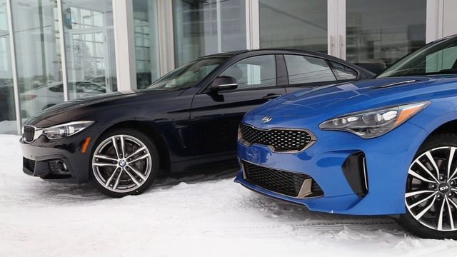 2019 BMW 430i Gran Coupé vs 2019 Kia Stinger GT-Line смотреть онлайн