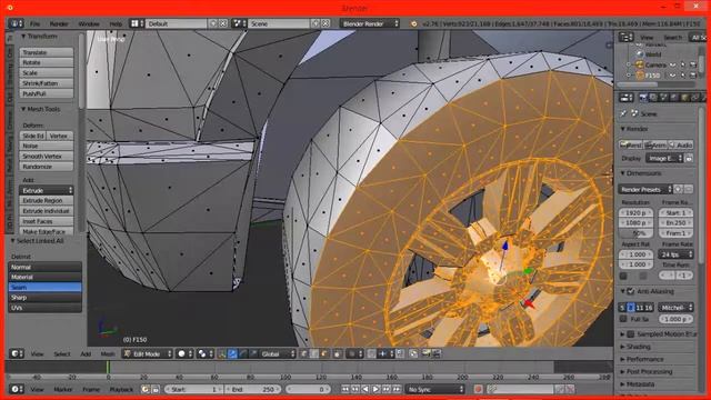 Breaking Parts Loose From Models Blender Tut смотреть онлайн