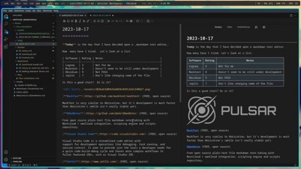 Open Source Notes and Markdown apps - Zettlr wins!
