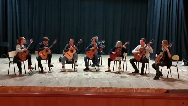 Репетируем пьесу Дж. Тортора «Destino”