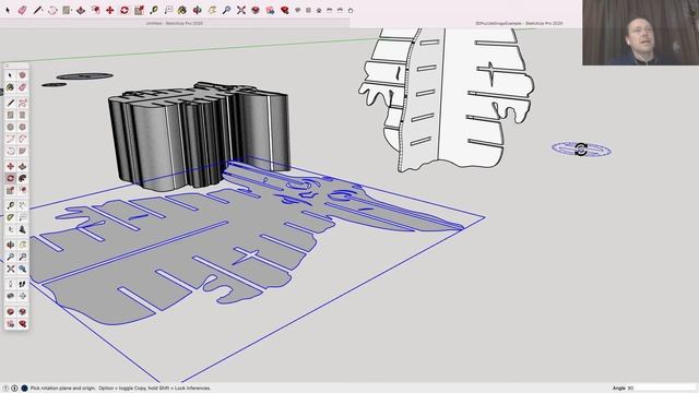 Nesting and Exporting 2D Sketches for Laser Cutting смотреть онлайн