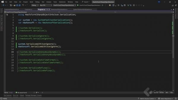 Convert a C# Object to JSON Using System.Text.JSON and Newtonsoft.JSON with Different Options