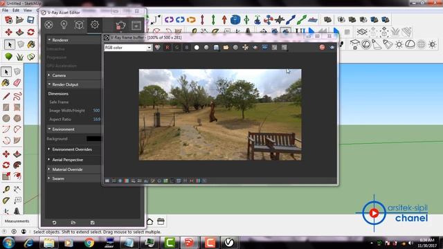 Membuat HDRI Sketchup V-Ray dengan Praktis смотреть онлайн