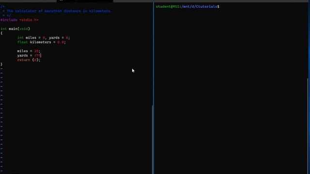 Cprogramming in Linux - 9 (float) смотреть онлайн