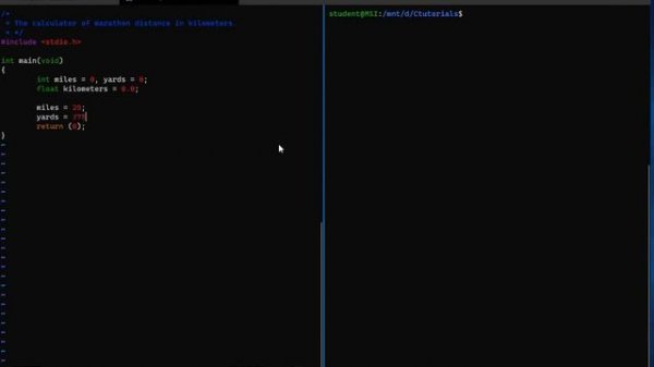 Cprogramming in Linux - 9 (float)