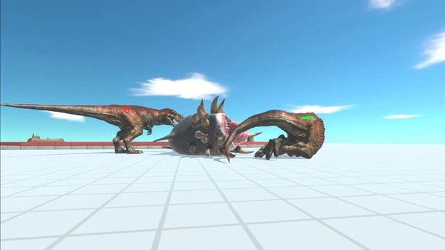 Mutant megalodon vs 2 boss (1x2) animal revolt battle simulator смотреть онлайн