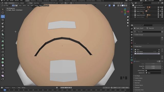Blender - Make Joke of project in Hindi I Character Rigging (Face Rig) Part -9 смотреть онлайн