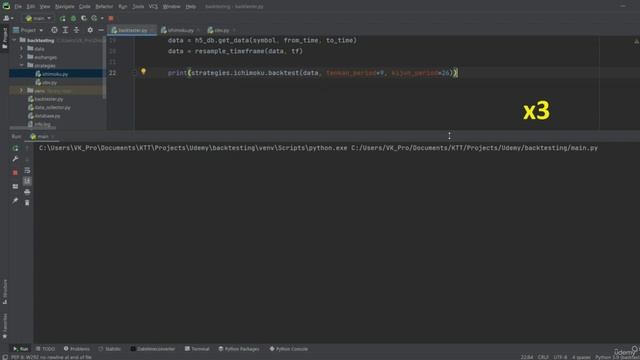 Udemy - Backtesting Crypto Trading Strategies with Python & C++ 2022 p2 смотреть онлайн
