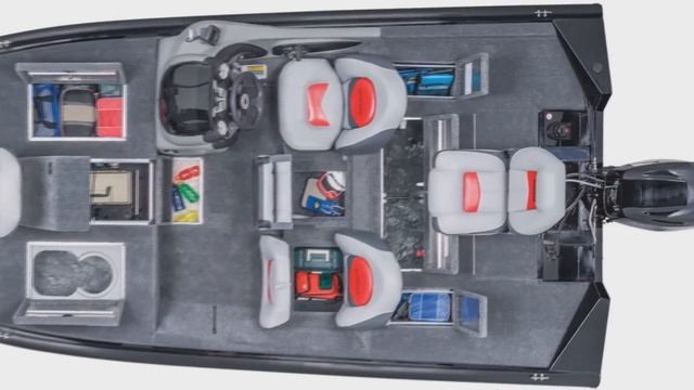 TRACKER Boats: 2015 Pro Team 175 TXW Mod V Fishing Boat