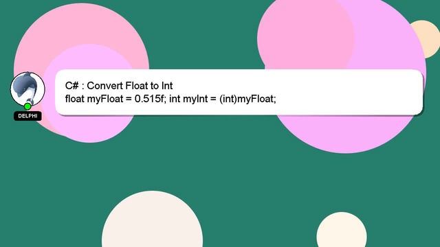 C# : Convert Float to Int смотреть онлайн