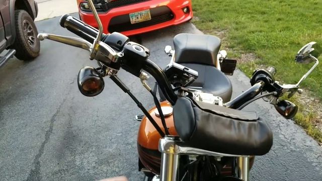 Harley Breakout Handlebar Upgrade Using Stock Cables смотреть онлайн