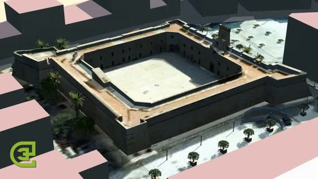 MODELO SKETCHUP DEL CASTILLO - FORTALEZA (S-XVI) EN SANTA POLA смотреть онлайн