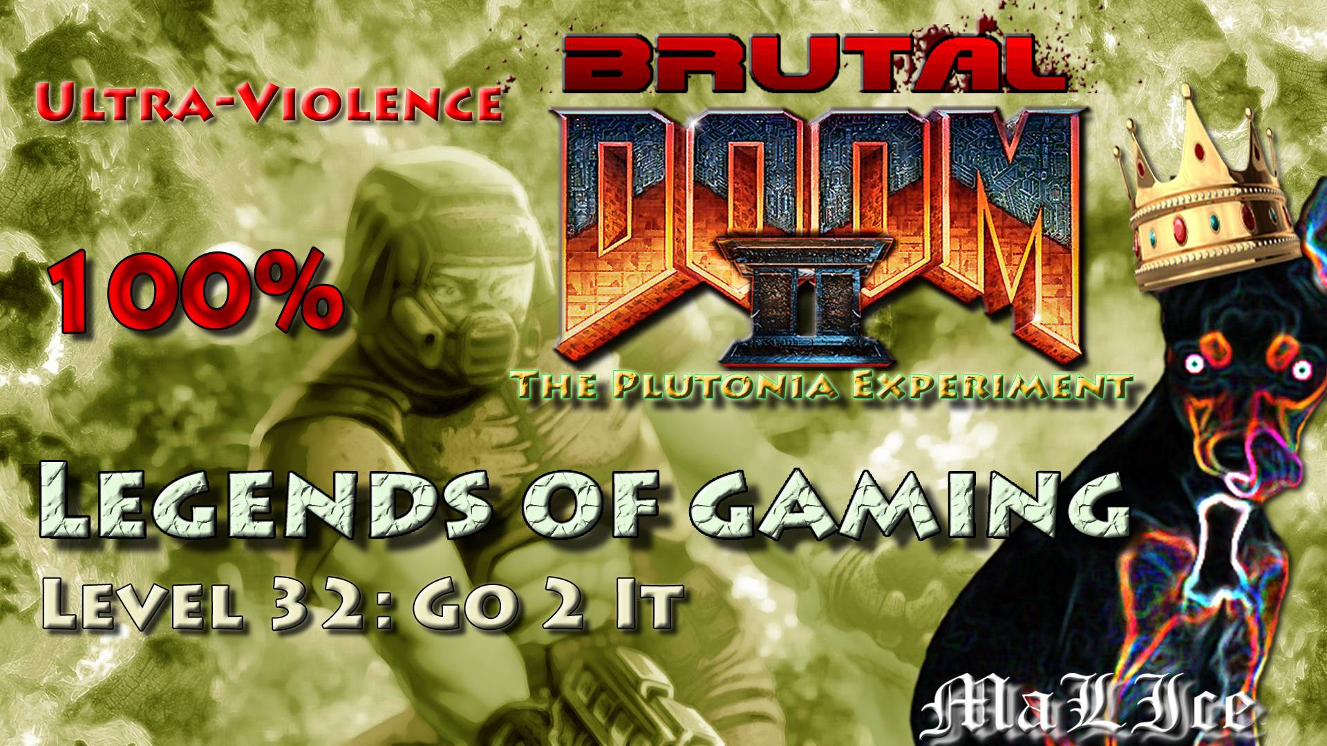 Brutal Doom 2 The Plutonia Experiment - Level 32: Go 2 It смотреть онлайн