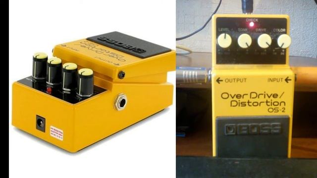 Boss OS-2 OverDrive/Distortion смотреть онлайн