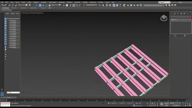 3DS MAX | Low Poly 3D Modeling Timelapse | Pallet, Stop Sign смотреть онлайн