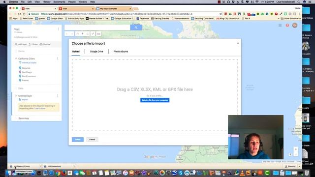 Google My Maps Part 11: KML/KMZ Files смотреть онлайн