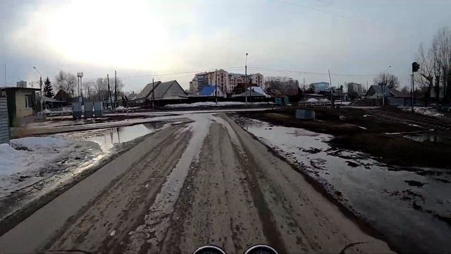 Первый выезд на мотоцикле Honda CB400 в мотосезоне 2019.Реакция детей. смотреть онлайн