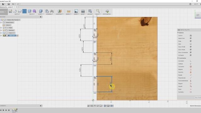 Fusion360 CAD for Maslow Box Joint Tutorial смотреть онлайн