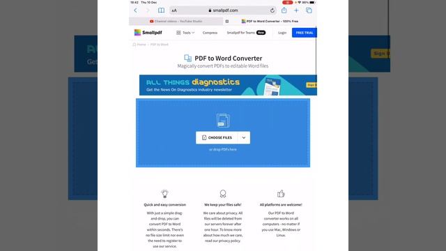 How to convert PDF to Word?