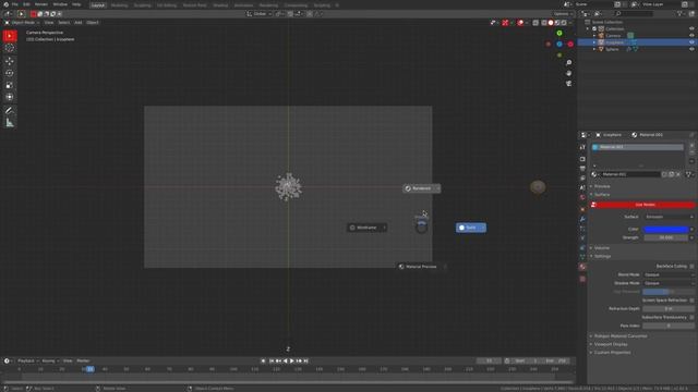 Create glowing particles in blender EEVEE смотреть онлайн