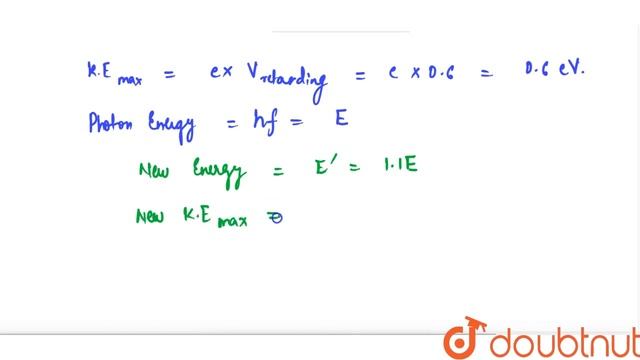 When ultraviolet radiation of a certain frequency falls on a potassium target, the photoelectrons смотреть онлайн