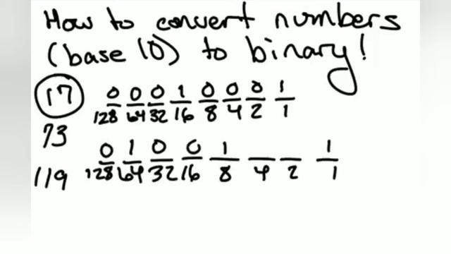 EASY TRICK TO CONVERT BASE(10) NUMBER TO BINARY NUMBER - смотреть онлайн
