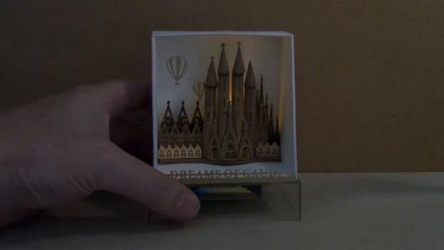 Sagrada Família model with LED effects LEAP#192 смотреть онлайн