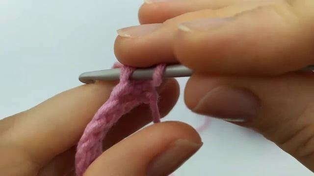 Урок 2. Столбики без накида крючком.Как вязать столбики без накида. Вязание для начинающих крючком смотреть онлайн