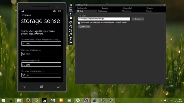 Adding Your Own Photos to Windows Phone 8.1 Emulator | Windows Phone 8.1 смотреть онлайн