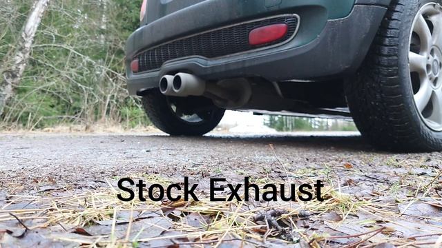 MINI Cooper S 174hp R56 Stock Exhaust vs Milltek Sport Non-Resonated Cat-Back Exhaust смотреть онлайн