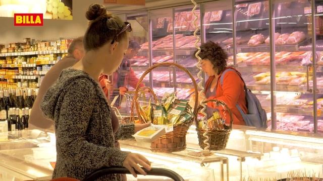 Дегустация на продукти с марка BILLA – салам Бургас и краве сирене смотреть онлайн